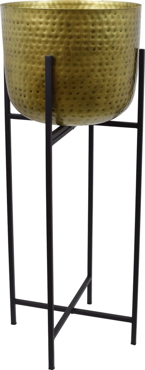 LOFT42 Mara Staande Plantenbak - Goud - Metaal - 87x35