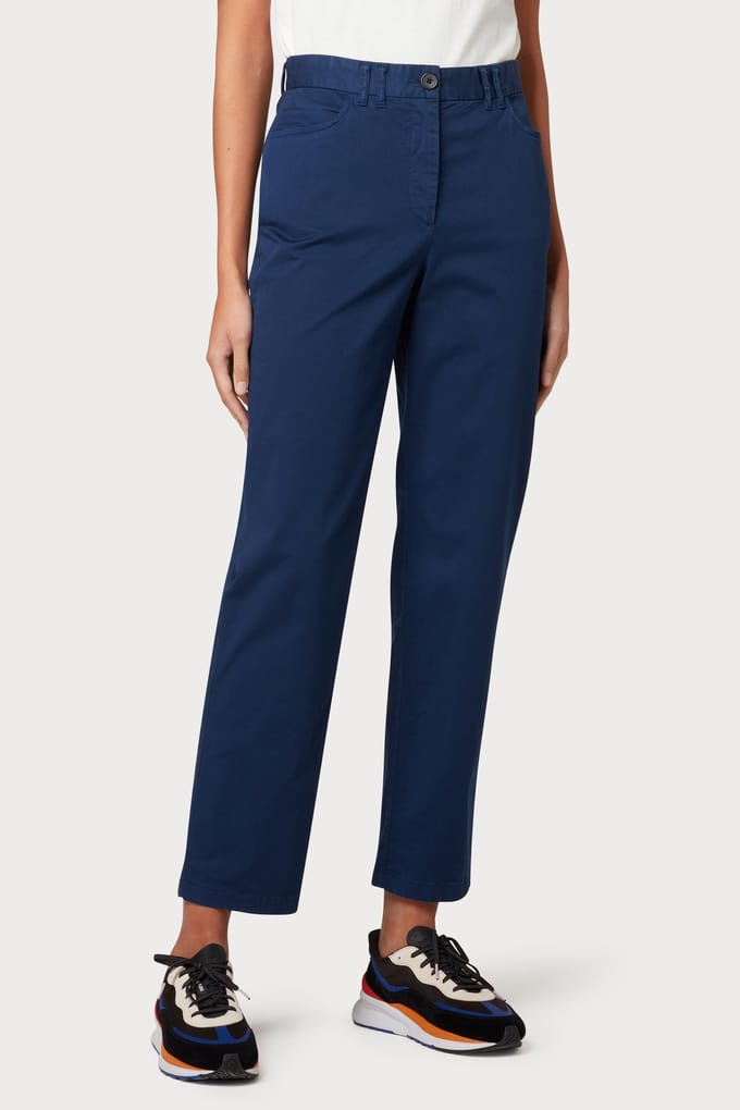 Paul Smith Trousers Very Dark Navy Größe: 48 | Chinos Outlet | Damen | Blau