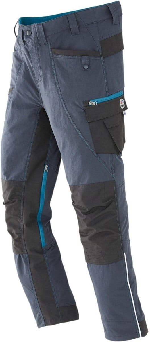 Terrax Workwear Arbeitshose Anthrazit/Pertrol-56