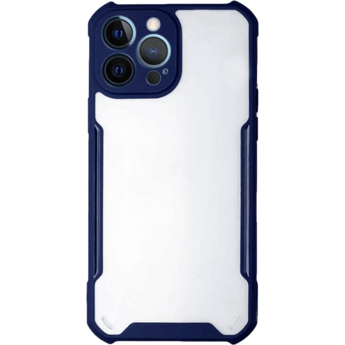 Comfycase iPhone 13 Pro Anti-Shock Hoesje  Lichtblauw