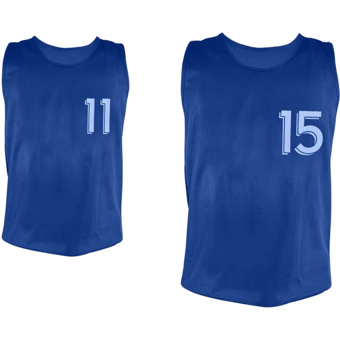 Genummerde kanselkleed van 11 tot 15 Sporti (x5)