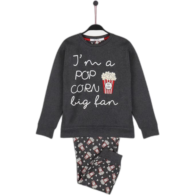 Pyjama met lange mouwen voor kinderen Admas Pop Corn