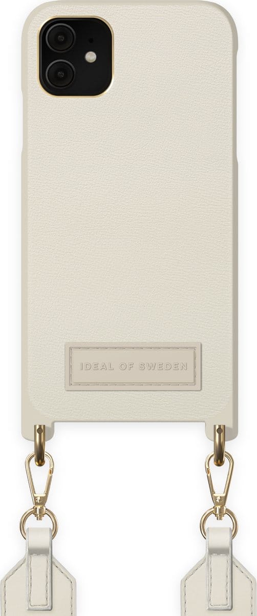 iDeal of Sweden Athena Necklace Case iPhone 11/XR Ecru