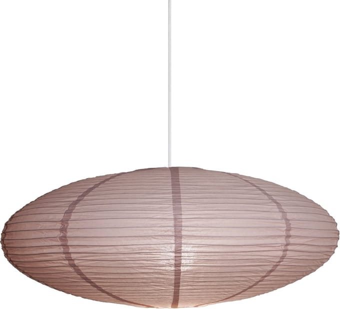 Nordlux Villo 60-lampenkap-papier-pastelroze