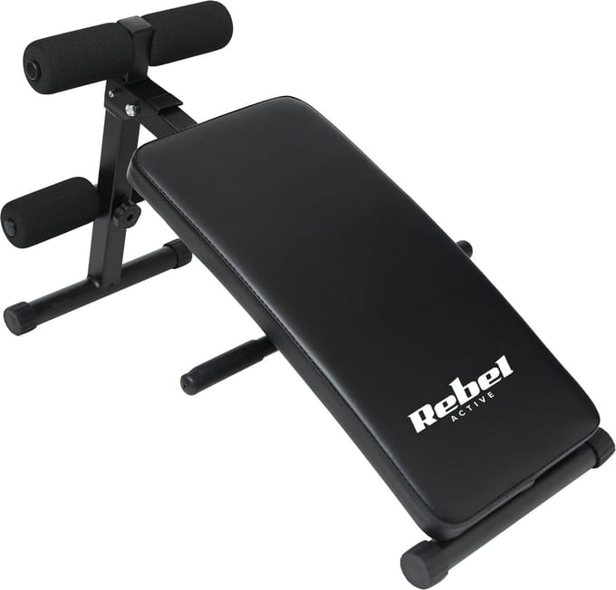 Rebel Active RBA-2005 Serie - Schuine Trainingsbank - Ergonomisch - Synthetische Leren Bekleding