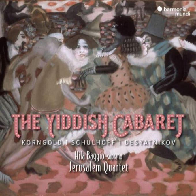 Jerusalem Quartet Hila Baggio - The Yiddish Cabaret (CD)