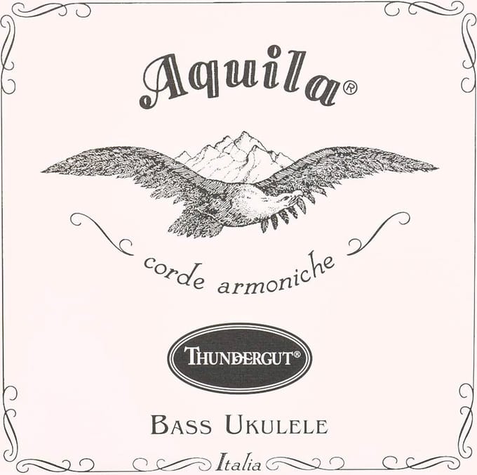 Aquila AQ-68U Thundergut Bas Ukulele Snarenset – 4-Snarig