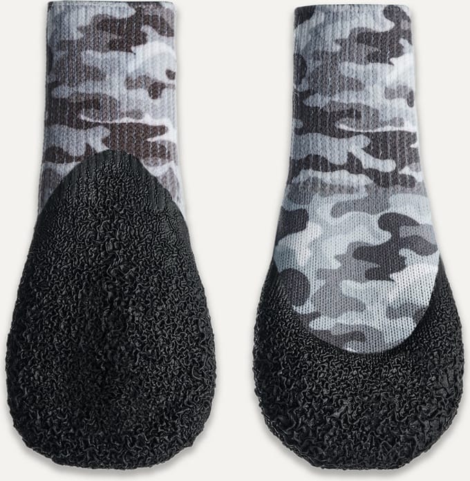 Gooeez Lites Printed Dog Booties (4-pack) 2XS Camo/Black