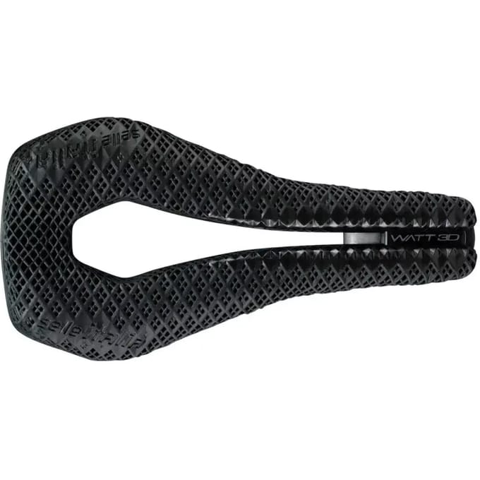Selle Italia Watt 3d Superflow Kit Carbon Zadel Zwart 133 mm