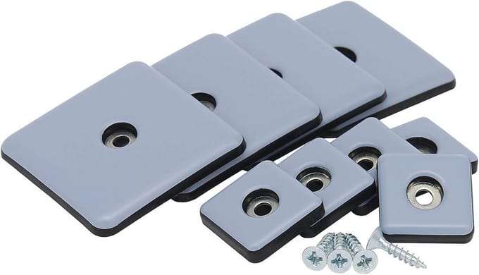 Meubelglijders van PTFE – 25 en 50 mm – 4-16 stuks