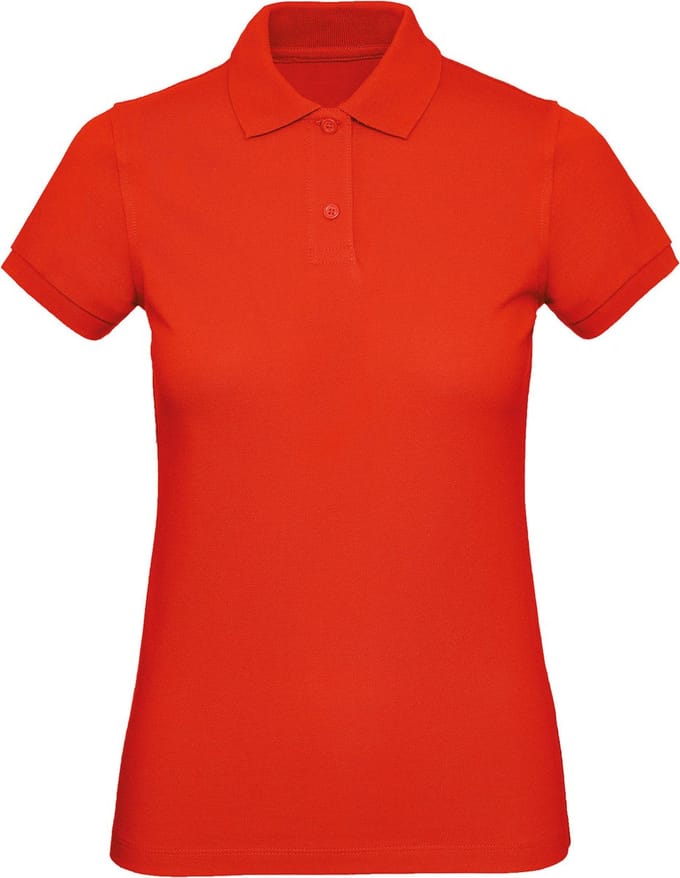 B&C Ladies' organic polo shirt CGPW440 - Fire red - L