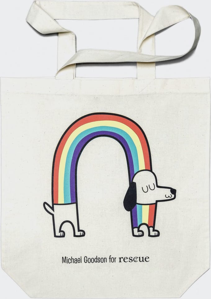 Cloud7 RESC7UE Draagtas katoen - Regenboog