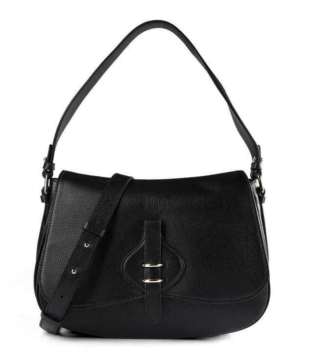 Coccinelle Mavery Schoudertas Leder 31 cm - Dames - noir