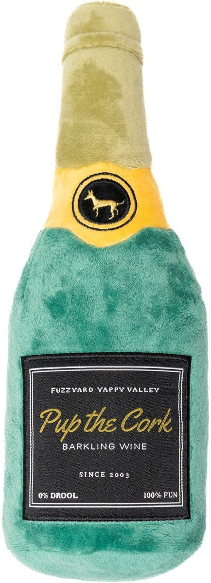 Fuzzyard Pup The Cork Sparkling Wine - Hondenspeelgoed - 1.0 stuk