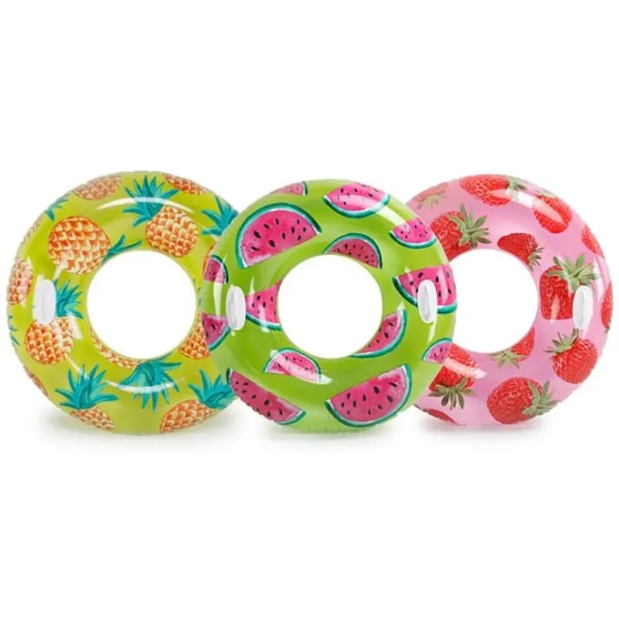 Intex Tropisch fruit zwembanden, 3 assorti, 107 cm