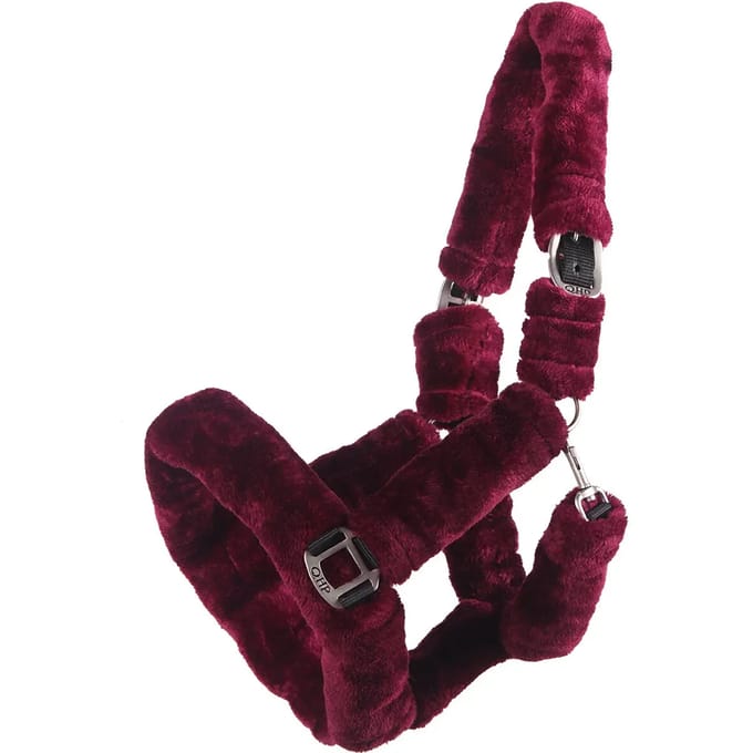 Qhp Halster Alaska Donkerrood-zwart - shetlander