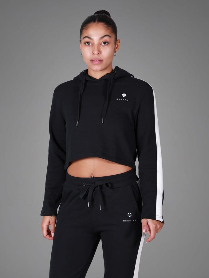 Casual Cropped Hoodie
