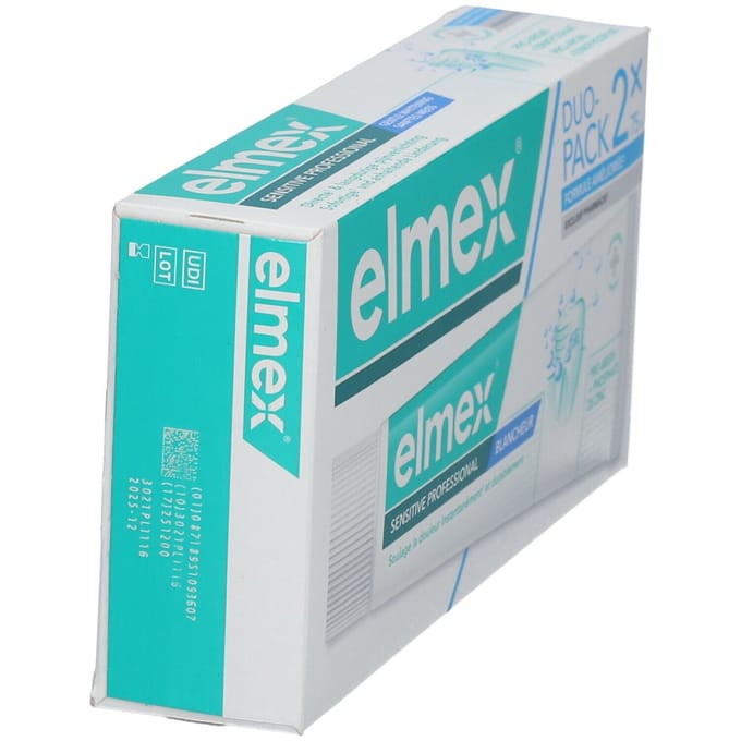 elmex Sensitive Professional Whitening Tandpasta Gevoelige Tanden 2x75ml