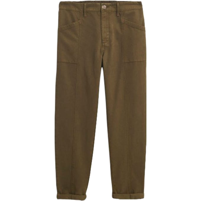 White Stuff Thea Trouser Khaki Grn Größe: 22 | Straight Jeans Outlet | Damen | Braun