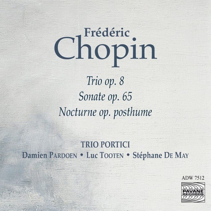Trio Portici - Chopin: Chamber Music (CD)
