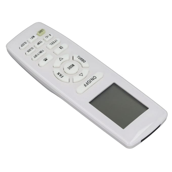 Airconditioner Afstandsbediening Eenvoudig te Gebruiken Vervangende AC Afstandsbediening Voor Gree 4LIV09HP115V1AH white