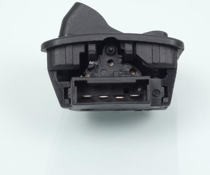 RMS-stuurkapknop voor Piaggio 50 Fly scooter, modeljaar 2004 t/m 2017, 642968 / nieuwe koplampcode