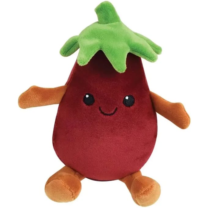 Aubergine pluche Jemini Fruity's Bean Bag