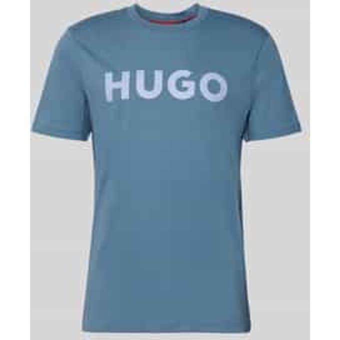 Regular fit T-shirt van puur katoen model 'DULIVIO'