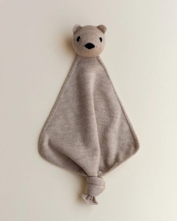 HVID knuffeldoekje Teddy tokki sand