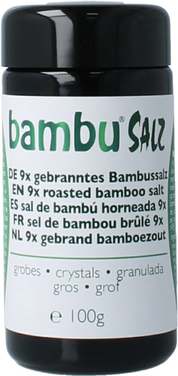 Bambu Salz Bamboezout grof 9x gebrand 100 Gram
