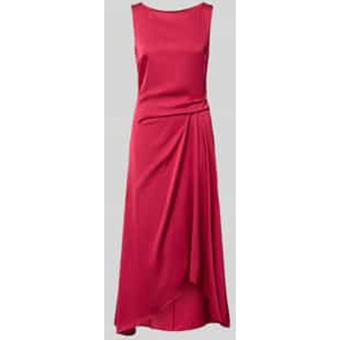 cocktailjurk met asymmetrische zoom