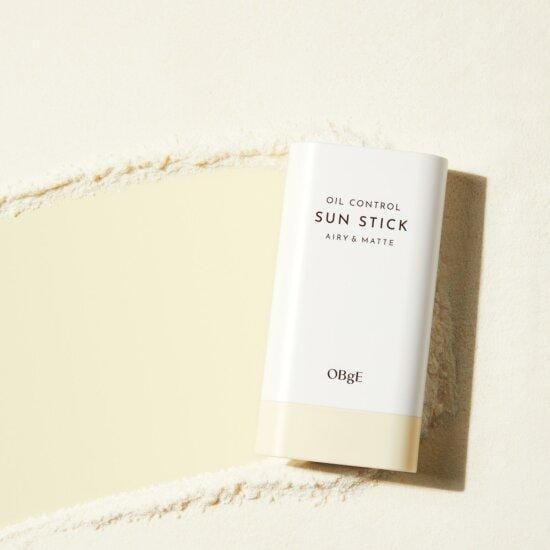[OBgE] Oil Control Sun Stick SPF 50+ PA++++ 18g white