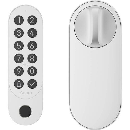 Aqara Smart Lock U200 Kit - Wit - Slim Deurslot - Vingerafdruk & Pincode - Apple Home Key - Bluetooth & Matter
