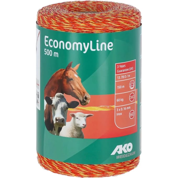Snoer voor elektrische afrastering Ako Economy Line