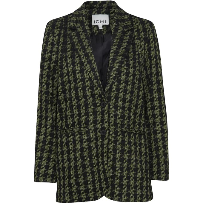 ICHI - IHKATE HOUNDSTOOTH OVERSIZE BL - Dames - Blazers