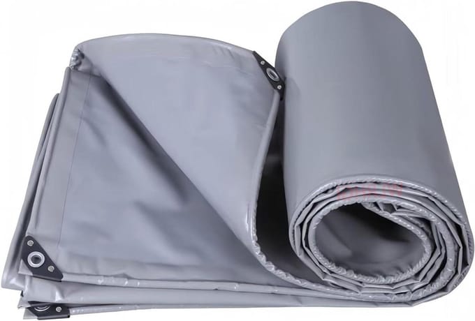 Dekzeil - Tarp - Afdekken van objecten - UV- en weerbestendig - 2.5 x 3 m - Grijs