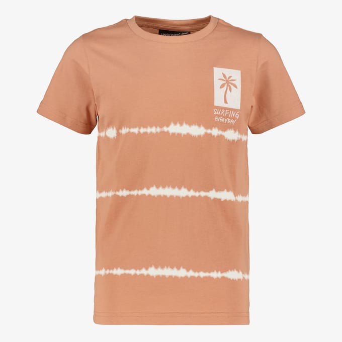 Unsigned jongens shirt oranje - Maat 146/152