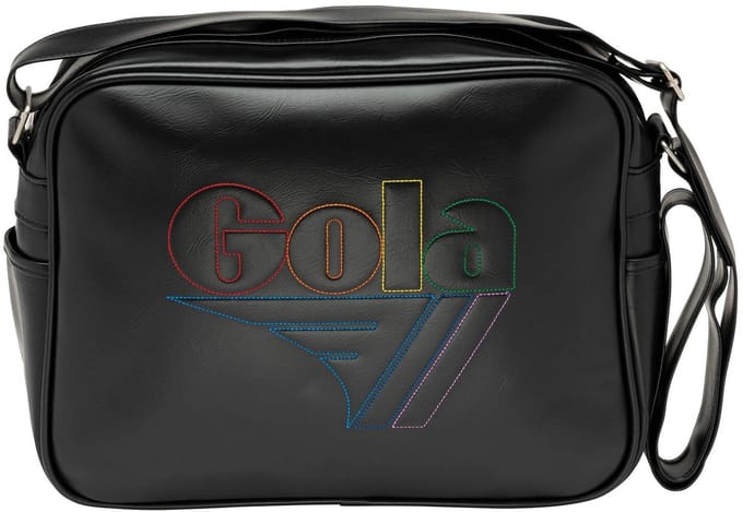 Gola Schoudertas Redford Stamp Black / Multi Zwart