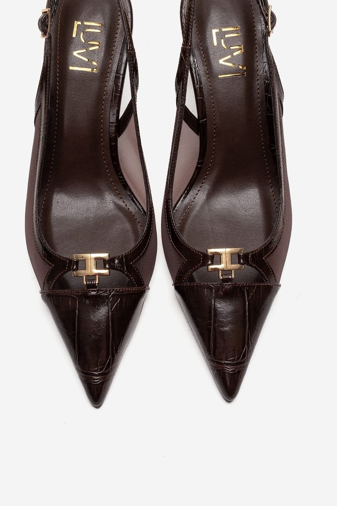 Orella Stiletto Mesh Pump