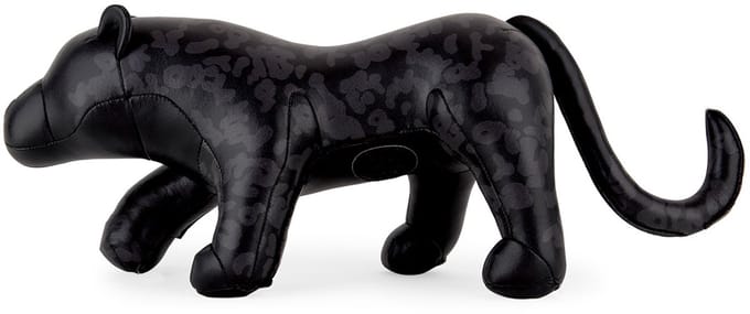 Zuny Boekensteun-Luipaard-Black-Leopard