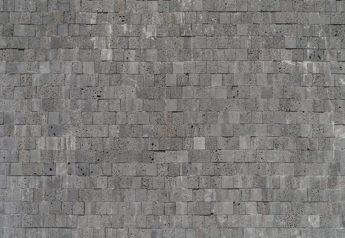 Fotobehang Stone Wall | PANORAMIC - 250cm x 104cm | 130g/m2 Vlies