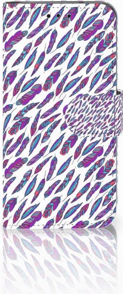 Samsung Galaxy S10e Telefoon Hoesje Feathers Color