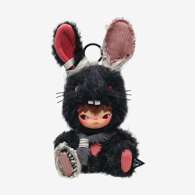 POP MART Hirono Little Hare Pluche Poppen Hanger Serie Figuren