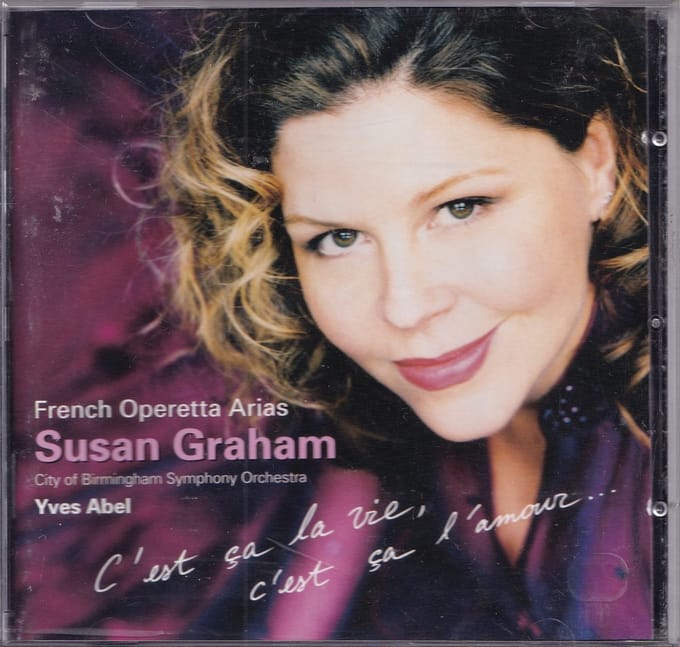 CD - Susan Graham - French Operetta Arias