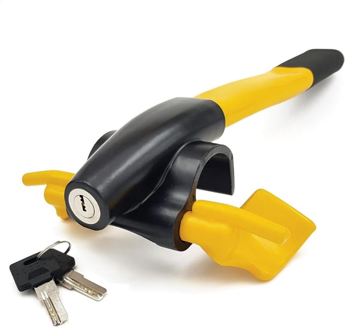 MKSS® Stuurslot Auto - Autoslot Camper - Pedaalslot