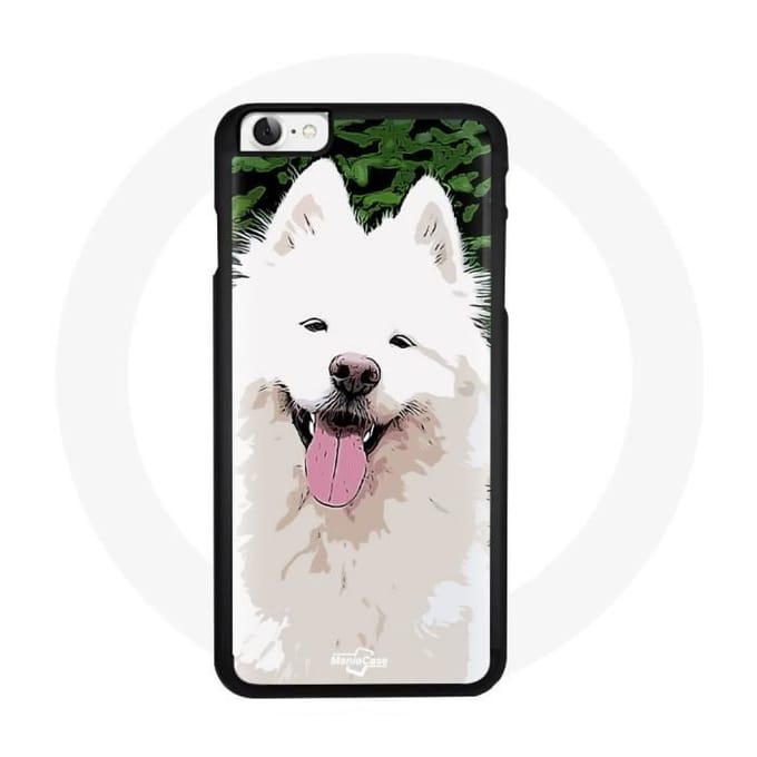 Coque iphone 8 Samoyede Blanc