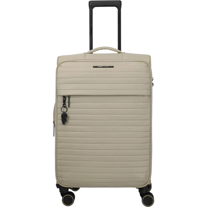 travelite trolley Barbara Stepp 4W Trolley Satin Nude beige 68cm