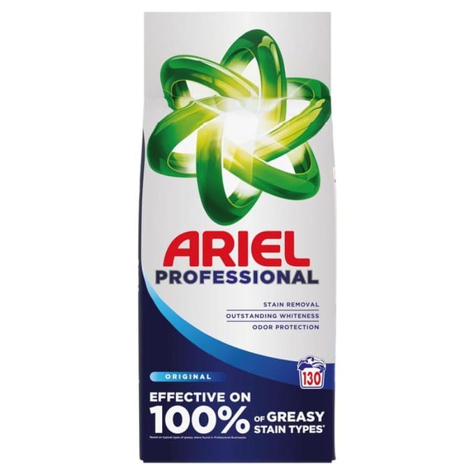 Poudre à laver Ariel Professional Regular 130 lavages 7,15 kg. Ariel