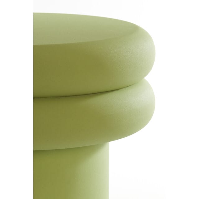 Light & Living Bijzettafel Satia - Mintgroen - Ø45cm - Modern