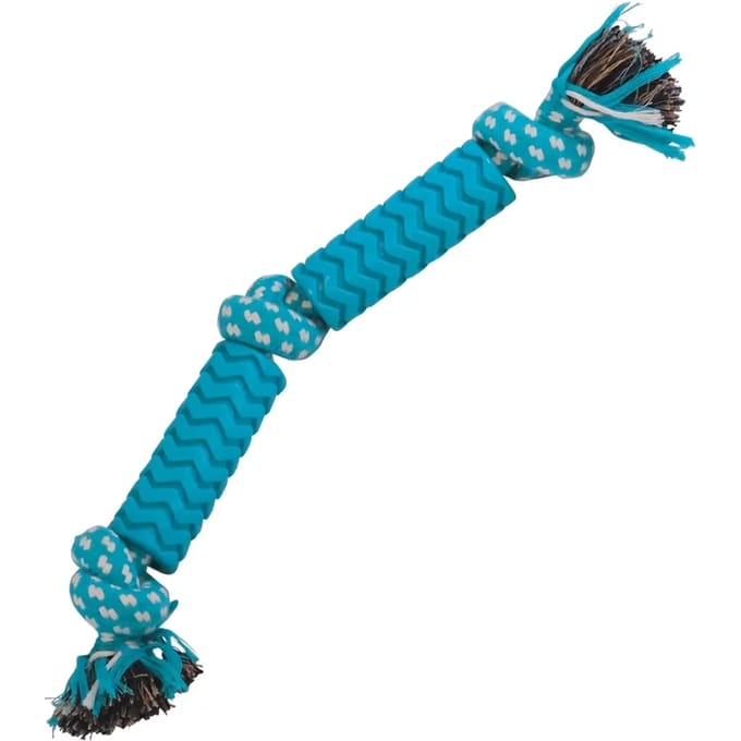 Hondenspeelgoed Stick van TPR met touw Nobby Pet
